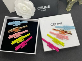 [ 1 คู่ ] กิ๊บหนีบผม สีสันสดใส งานติดโลโก้ CL HAIR CLIP งานแฟชั่นเก๋ ไว้ประดับผม น่ารักมากค่ะ