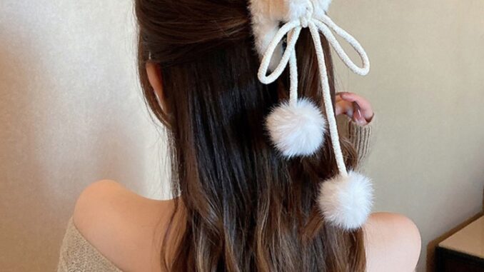 Byce> ใหม่ กิ๊บติดผม ผ้ากํามะหยี่ขนนิ่ม กันลื่น หรูหรา สีพื้น สําหรับผู้หญิง