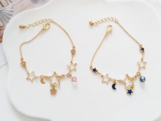 [ข้อเสนอพิเศษ] เครื่องประดับ รูปท้องฟ้ากลางคืน | สร้อยข้อมือ จี้ดาว ดวงจันทร์ | สร้อยข้อมือ สําหรับผู้หญิง | อุปกรณ์เสริมสแตนเลส