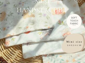 Cali:Bamboo Multi-purpose handkerchief ผ้าเช็ดหน้า อเนกประสงค์ เยื่อไผ่ไซส์จิ๋ว ขนาด 20*20 cm สินค้าพร้อมส่ง