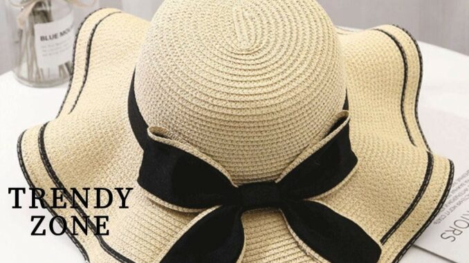 Trendyzone หมวกฟางสานลําลอง ป้องกันรังสียูวี พับได้ แฟชั่นชาวประมง สําหรับผู้หญิง 2024 Trendyzone หมวกฟางสานลําลอง ป้องกันรังสียูวี พับได้ แฟชั่นชาวประมง สําหรับผู้หญิง 2024