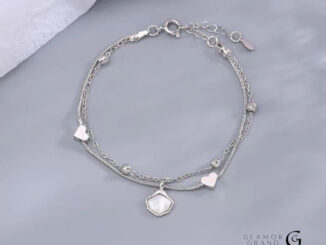 Glamor  SMALL SHELL สร้อยข้อมือเงินสเตอร์ลิง925 สินค้าใหม่ สร้อยข้อมือจี้เปลือกหอย กำไลข้อมือเงิน925 สไตล์ใหม่สุดเก๋