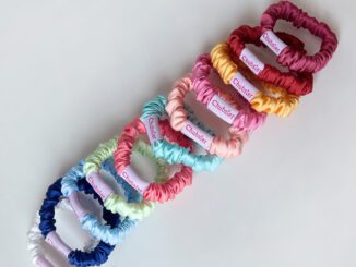 Slim Color Palette ยางรัดผม รุ่นสลิม Satin Scrunchie ยางรัดผมซาติน บางลื่น