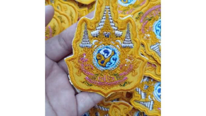 อาร์มแบบปักโลโก้๗๒ มีกาว(รีด) ไม่มีกาว(ปัก) พร้อมส่งร้านจากไทย