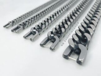 242 สร้อยข้อมือสแตนเลสแท้ ข้อมือเลสรมดำ/ปัดดำ สร้อยข้อมือสแตนเลส 10mm12mm15mm เกรดพรีเมี่ยม สแตนเลสบริสุทธิ์ทนทานไม่ลอก