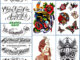 แทททู 4ใบ99บาท ชาวร็อค รอยสักชั่วคราว tattoo