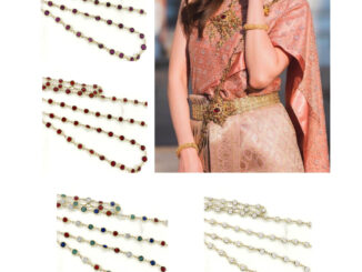 Vintage Jewelry สร้อย สังวาลย์ ชุดไทย ผู้หญิง เพชรพลอย เครื่องประดับ ทอง งานกินดอง ช่างแต่งหน้าชุดแต่งงานอีสานชุดภ