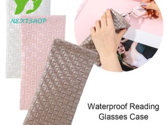 Nextshop กระเป๋าหนัง Pu สําหรับใส่แว่นตาอ่านหนังสือแว่นสายตาแบบพกพา Unisex