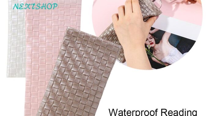 Nextshop กระเป๋าหนัง Pu สําหรับใส่แว่นตาอ่านหนังสือแว่นสายตาแบบพกพา Unisex Nextshop กระเป๋าหนัง Pu สําหรับใส่แว่นตาอ่านหนังสือแว่นสายตาแบบพกพา Unisex