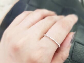 Minimalist925 แหวนเกลียวเงินแท้