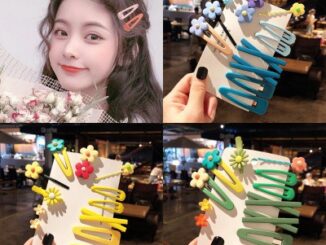 กิ๊บติิดผม ขนาดเล็ก สีสันสดใส สไตล์เกาหลี