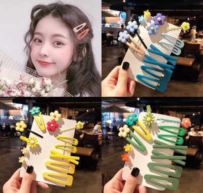 กิ๊บติิดผม ขนาดเล็ก สีสันสดใส สไตล์เกาหลี