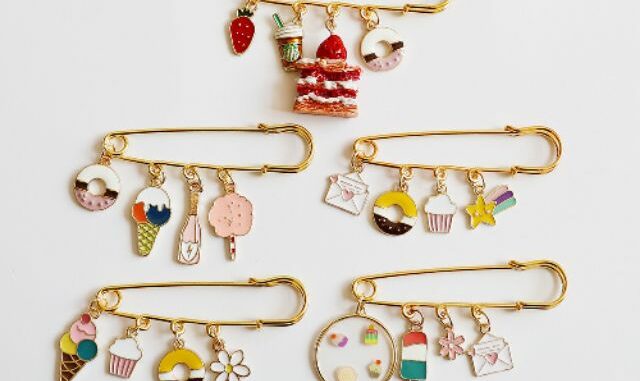 เข็มกลัดคนท้อง#Bakery(พร้อมส่ง)ขนม