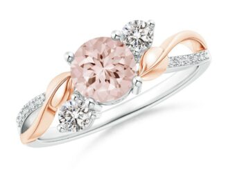 เครื่องประดับใหม่แยก Rose G Old ใบเพทายแหวนสตรีเครื่องประดับอุปกรณ์เครื่องประดับ