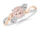 เครื่องประดับใหม่แยก Rose G Old ใบเพทายแหวนสตรีเครื่องประดับอุปกรณ์เครื่องประดับ