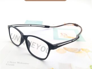 UniqueYou แว่นสายตายาว เลนส์ชัดน้ำหนักเบา คุณภาพอย่างดี แถมผ้าและถุงผ้า 18203 Brown.