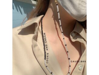 พร้อมส่ง 55-. Cookie and Cream Collection สายคล้องแมสหรือแว่น 2in1