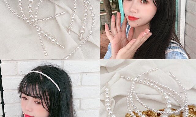 ที่คาดผมไข่มุกแฟชั่นเกาหลี ที่คาดผมไข่มุกแฟชั่นเกาหลี