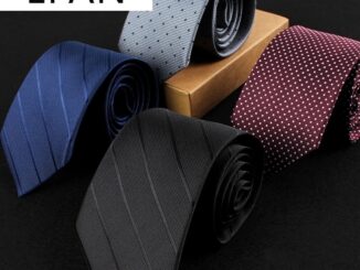 Men's 7 Cm Fashion Black Blue Ties Gray Striped Tie Necktie Wedding Neck Tie for Men Formal Business Suit Accessories