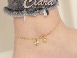 พร้อมส่ง!! สร้อยข้อเท้า รวมลาย สไตล์เกาหลี ไทเทเนียม ไม่ลอก ไม่ดำ ใส่อาบนำ้ได้