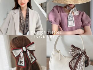 พร้อมส่ง 【งานเกรด A】ผ้ามัดผมเกาหลี โบว์ผูกผมซาติน