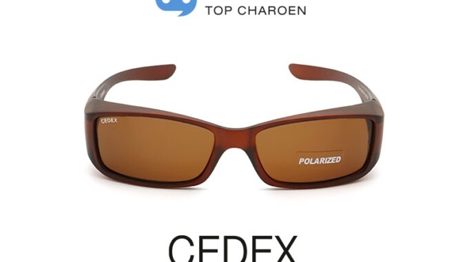 CEDEX แว่นกันแดดสวมทับทรงเหลี่ยม TJ-010-C8 size 56 (One Price) By ท็อปเจริญ CEDEX แว่นกันแดดสวมทับทรงเหลี่ยม TJ-010-C8 size 56 (One Price) By ท็อปเจริญ