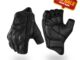 MOTOWOLF  MDL 0302B ถุงมือหนัง ครึ่งนิ้ว หนังแกะ