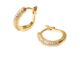 jewelry ต่างหูทอง 18K ต่างหูแฟชั่นลูกปัดเงา 251e