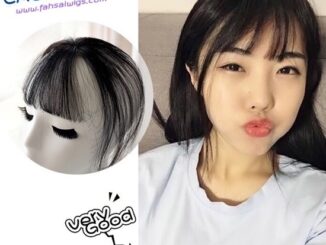 วิกหน้าม้า3D วิกผมcalawigs แผ่นปิดผมบางหน้าม้า3D งานดีราคาถูกสุดเนียน