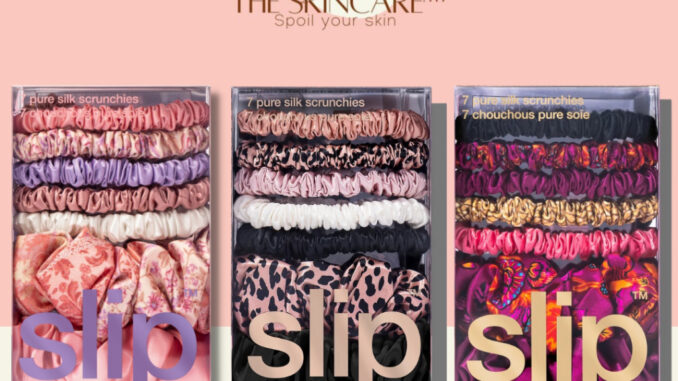 TheSkincare.TH | SLIP  Mega Scrunchie Set เซตสุดคุ้ม Limited Edition ที่รัดผมที่มีทั้งรุ่น Large และ Skinnies