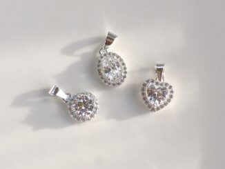 Sister J | silver925 | จี้เงินแท้ | Nora cz pendant (เฉพาะจี้)
