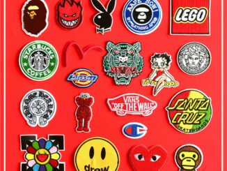 แผ่นปักโลโก้ แฟชั่น สำหรับรีดติดเสื้อผ้า DIY 1 ชิ้น (20 แบบ) (FBL-M008)