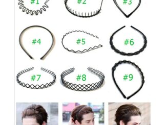 คาดผม ลวดสีดำ ผู้ชาย ผู้หญิง ทำจากลวด ทนทาน ที่คาดผม Hair band metal