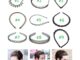 คาดผม ลวดสีดำ ผู้ชาย ผู้หญิง ทำจากลวด ทนทาน ที่คาดผม Hair band metal