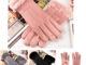 พร้อมส่ง (รุ่น 2) ถุงมือกันหนาว บุขนนุ่ม (ทัสกรีนได้)