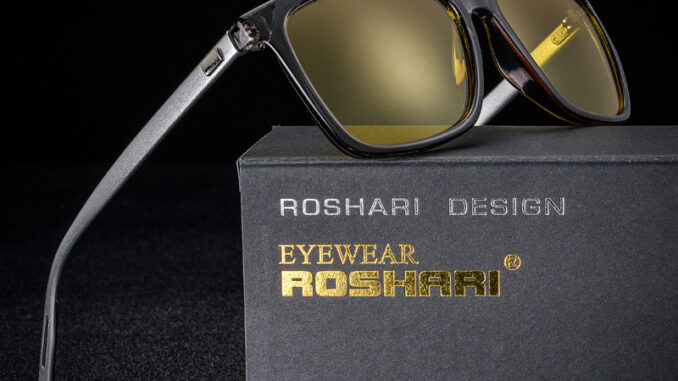 Roshari A38 แว่นตากันแดด เลนส์โพลาไรซ์ วิสัยทัศน์กลางคืน HD สําหรับผู้ชาย ผู้หญิง