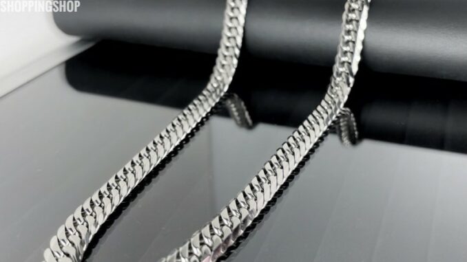 s-669สร้อยคอสแตนเลส กว้าง7mm ยาว20-24นิ้ว Hiphop  แนวแฟชั่น งานเกรดพรีเมี่ยม ไม่ลอกไม่ดำ ใส่อาบน้ำได้