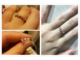 ZHOUYAN ง่าย หมั้นแหวนแต่งงานสำหรับผู้หญิงคลาสสิก CZ ออสเตรียคริสตัล กุหลาบทอง สีขาวสีทองเครื่องประดับแฟชั่นคู่รักแหวน R067