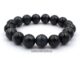 BLACK OPAL หินแบล็คโอปอล ขนาด 10 มม. สร้อยข้อมือหินแท้ by siamonlineshop