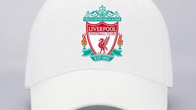 หมวกเบสบอลพิมพ์ลายโลโก้ฟุตบอล liverpool 2020