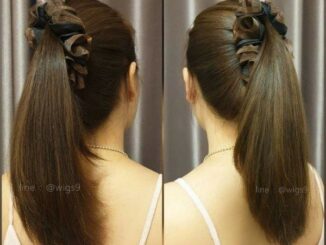 กิ๊บกล้วยงานผ้าเนื้อดี 2 ชั้น สีน้ำตาลเข้ม+ดำ กิ๊ฟกล้วยประดับผม กิ๊บกล้วยงานผ้าญีปุ่นเนื้อผ้าดีความยาว 5 นิ้ว มีส่งในไทย