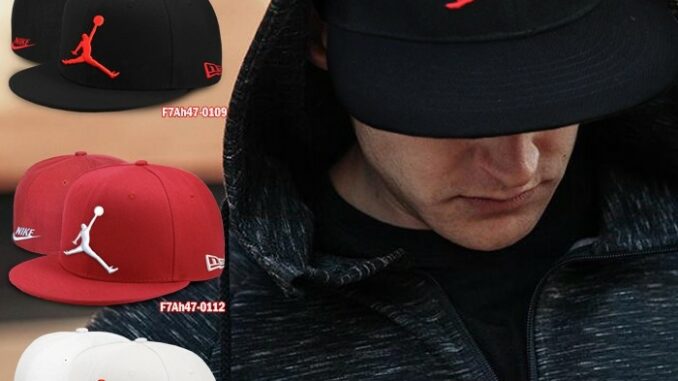 หมวก HIPHOP เต็มใบ หมวก HIPHOP โลโก้ JORDAN NIKEES งานปักสวย สินค้า มีทั้งหมด 3สี 3SIZE ทรงสวย