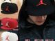 หมวก HIPHOP เต็มใบ หมวก HIPHOP โลโก้ JORDAN NIKEES งานปักสวย สินค้า มีทั้งหมด 3สี 3SIZE ทรงสวย