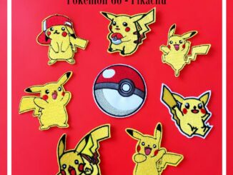 ☸ Anime：Pokemon Go - Pikachu Patch ☸ 1Pc Diy Sew on Iron on Badges Patches