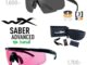 แว่นตาWileyX รุ่น SABER  ชุด 3 เลนส์ สามารถถอดสลับเลนส์ได้ เลนส์หนา 3 mm. พร้องกระเป๋าใส่ รับประกัน 1ปี ตัวแทนจำหน่าย