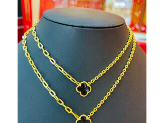 KMDGold สร้อยคอทอง2สลึง ลายแฟชั่น ทองแท้ พร้อมใบรับประกัน