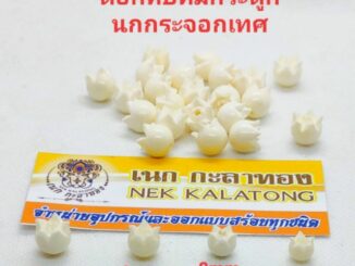 อุปกรณ์แต่งสร้อยเม็ดทับทิมกระดูกนกกระจอกเทศ มีทุกขนาด