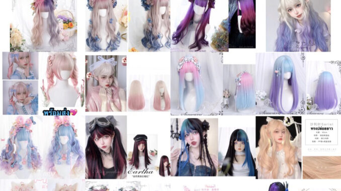 วิกโลลิต้า lolita wig วิกผม
