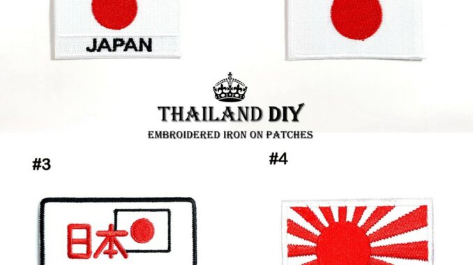 ตัวรีดติดเสื้อ ธงชาติญี่ปุ่น ธงญี่ปุ่น ประเทศญี่ปุ่น ทีมชาติ Japan Patch wop DIY ตัวรีด อาร์มติดเสื้อ กระเป๋า สัญลักษณ์ ตัวรีดติดเสื้อ ธงชาติญี่ปุ่น ธงญี่ปุ่น ประเทศญี่ปุ่น ทีมชาติ Japan Patch wop DIY ตัวรีด อาร์มติดเสื้อ กระเป๋า สัญลักษณ์