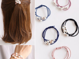 XINYIA2 ยางรัดผมไข่มุก ยางมัดผม เครื่องประดับผม สไตล์เกาหลี(เลือกสีได้)